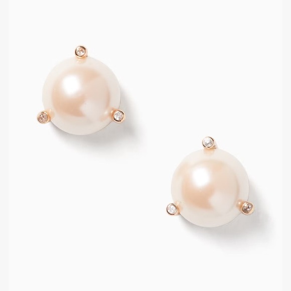 Kate Spade Rise and Shine Pearl Studs - Picture 1 of 5